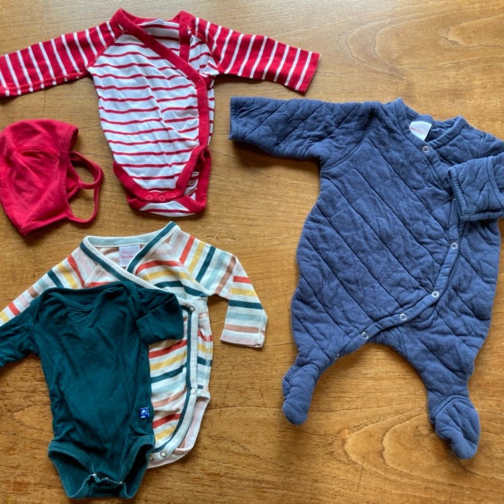 Hanna Andersson Quilted and Striped Lot